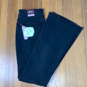 Know Rose High Rise Pull-On Flare Stretchy Jeans